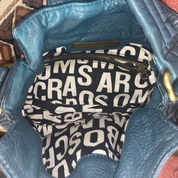 Marc Jacobs Teal Green Turn Lock Handbag - Picture 8 of 16